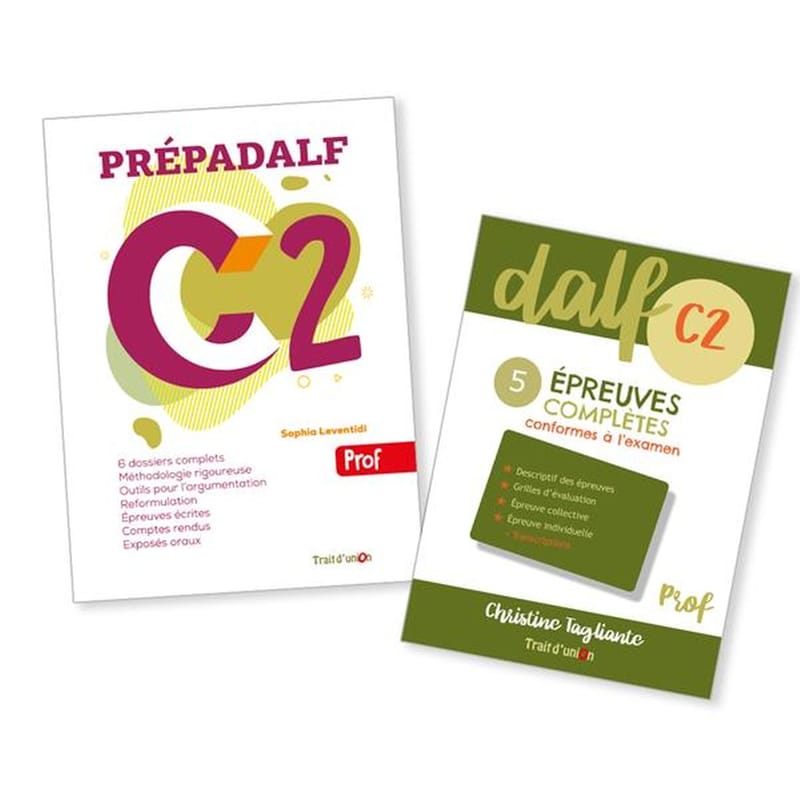 Prepadalf C2 - Professeur Pack (Nouveau)