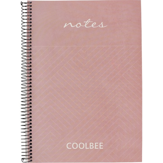 Τετράδιο Σπιράλ COOLBEE A4 4 Θεμάτων College 105 Φύλλων (1 Τεμάχιο) image 2