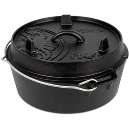 Μαντεμένια Κατσαρόλα  PETROMAX FT4.5-T Μαύρο