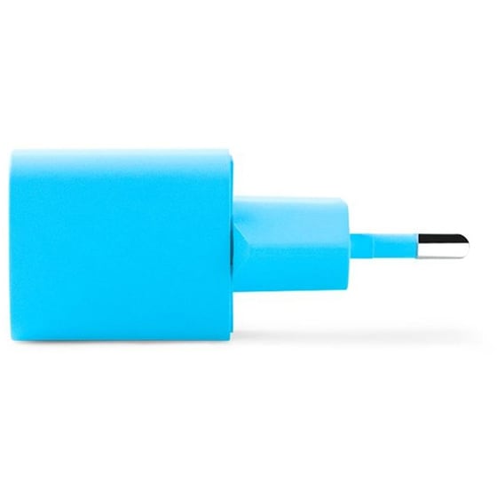 Σετ Φορτιστής Πρίζας Καλώδιο TTEC 2SCG20CNM 20W USB-C 1.2m - Neon Blue image 3