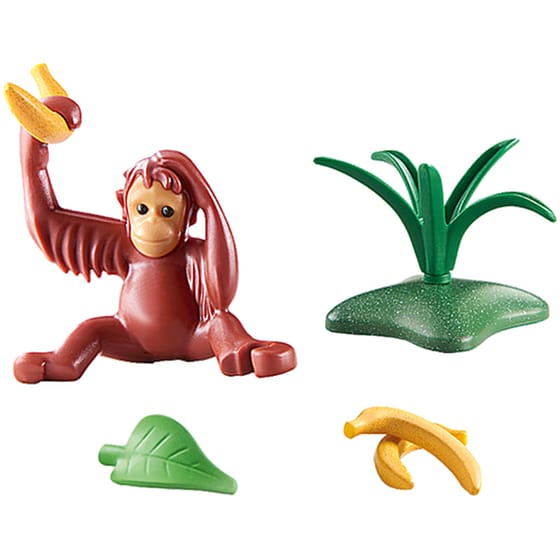PLAYMOBIL® Wiltopia Μωρό Ουρακοτάνγκος (71074) image 1