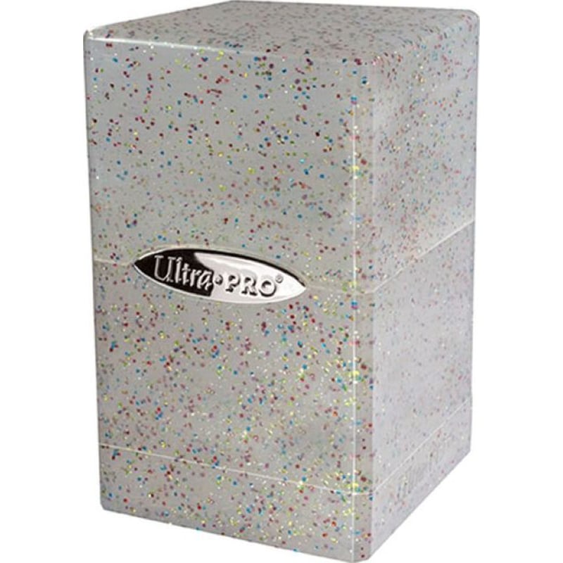 Ultra Pro Satin Tower Glitter Clear