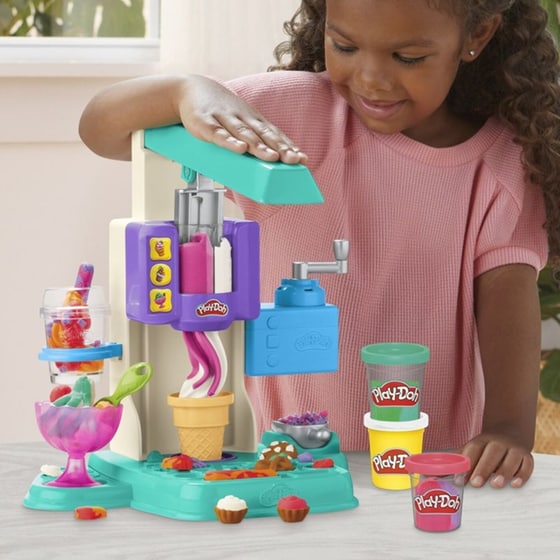 Hasbro Play-Doh Rainbow Swirl Ice Cream Σετ image 9
