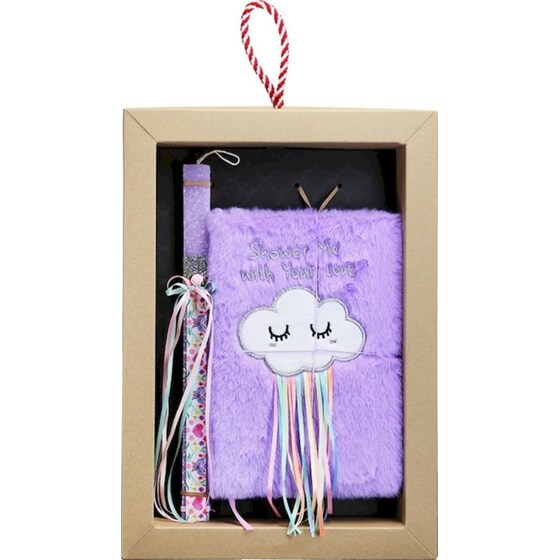 Λαμπάδα Synchronia Λούτρινο Τετράδιο - Σύννεφο image 1