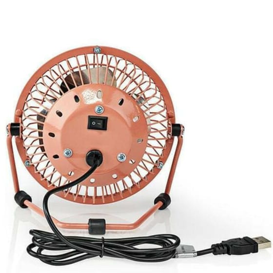 NEDIS Metal Mini Fan Ανεμιστήρας USB 2.5 W 10cm image 2