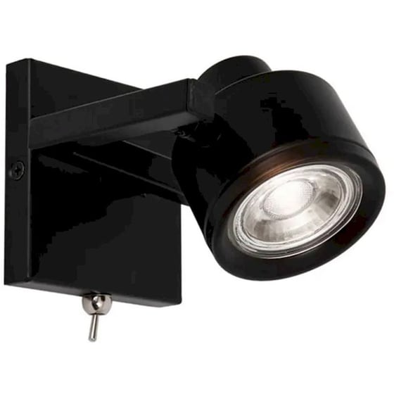 Σποτ Μονόφωτο Viokef Magma 4095001 από Χάλυβα - Μαύρο image 0