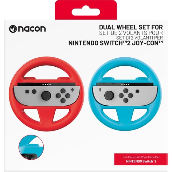 Nacon Joy-Con 2 Wheel Τιμονιέρα Nintendo Switch 2 - Κόκκινο/Μπλε image 5