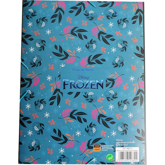 Φάκελος Πρεσπάν Gim με Λάστιχο A4 Frozen image 1