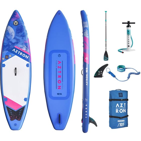 Φουσκωτή Σανίδα SUP Aztron 320 x81 cm - Μπλε image 0