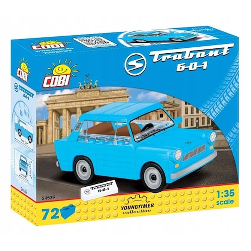 Cobi Αυτοκίνητο Trabant 601 72 Τεμ Cobi-24539