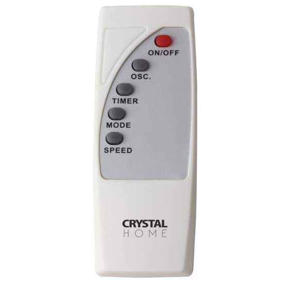 CRYSTAL HOME Air Metal Ανεμιστήρας Δαπέδου 60W 35cm με Τηλεχειριστήριο image 2