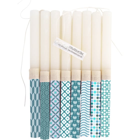 Λαμπάδα Colourbox Designs Χρώματα - Τιρκουάζ image 0