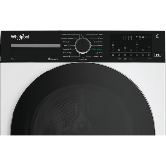 WHIRLPOOL WP E12X WBS EE Στεγνωτήριο 12kg με Αντλία Θερμότητας image 4