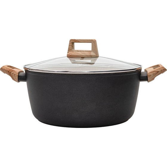 Κατσαρόλα ESTIA EARTH 0110225 28 cm 6.9 L Μαύρο image 2