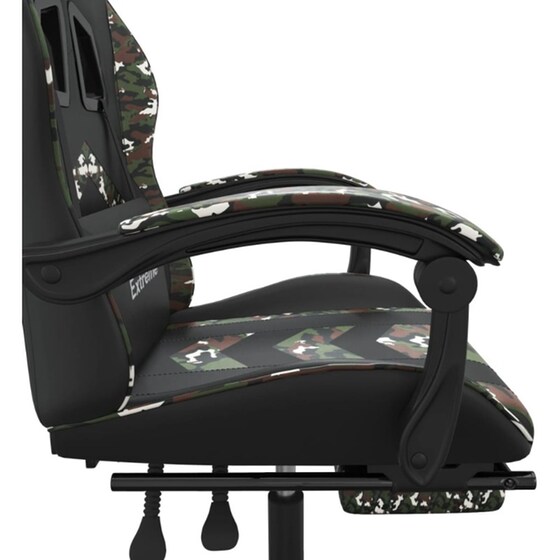 Καρέκλα Gaming VIDAXL 349614 με Υποπόδιο από Τεχνητό Δέρμα image 4