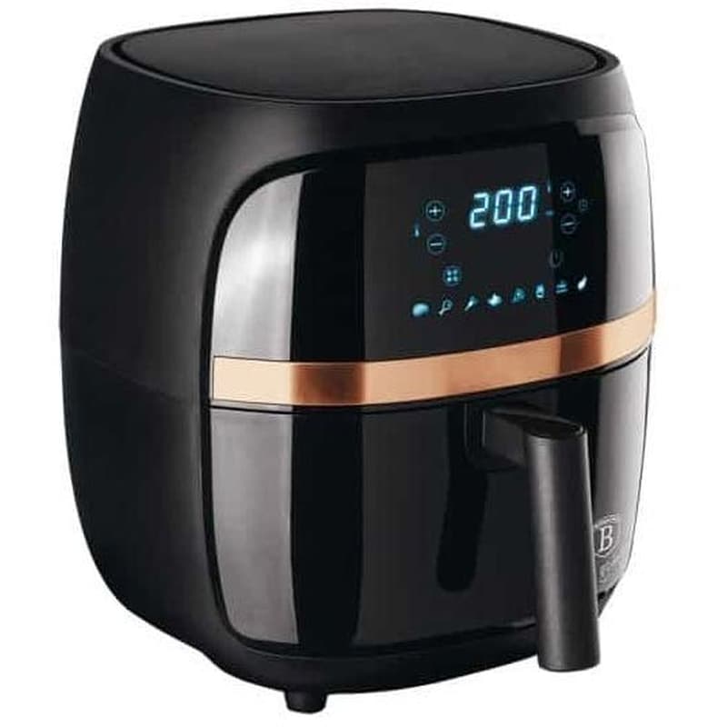BERLINGER HAUS BH-9445 με Αποσπώμενο Κάδο 1300 W 3.2 L Μαύρο Φριτέζα Αέρος