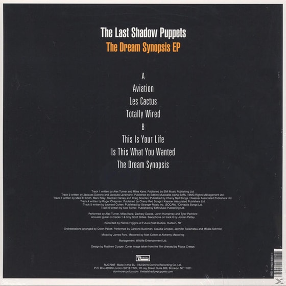 The Dream Synopsis Ep (12inch+Mp3) image 2