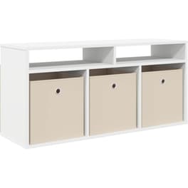 Έπιπλο Τηλεόρασης VidaXL με Συρτάρι 102 x 32 x 48,5 cm - Λευκό