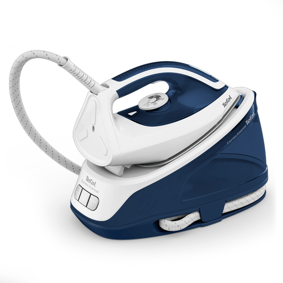 TEFAL Express Essential SV6116 5.3 bar με Δοχείο Νερού 1.4 L Μπλε Σύστημα Σιδερώματος image 0