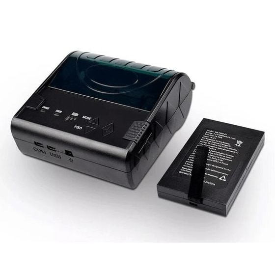 NETUM NT-8003DD Θερμικός Εκτυπωτής Αποδείξεω με Bluetooth 80mm - Μαύρο image 4