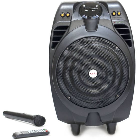 Party Speaker Akai SS023A-X10 50W Karaoke με Ασύρματo Μικρόφωνo - Μαύρο image 8