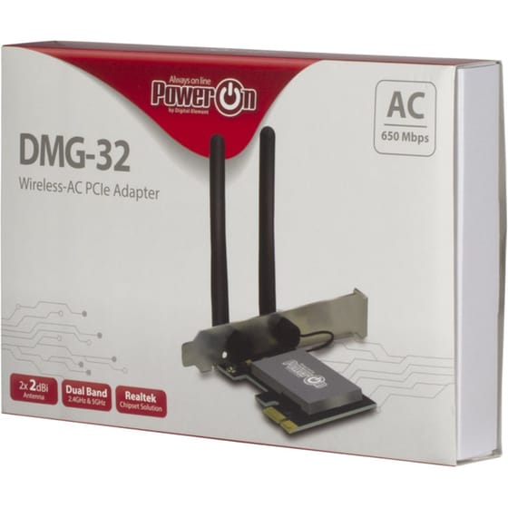 Intertech DMG-32 Κάρτα Δικτύου PCIe Ασύρματη Σύνδεση 650Mbps image 2
