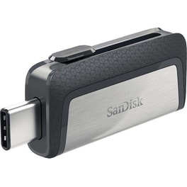 Sandisk Ultra Dual Drive 128GB USB 3.1 Stick με σύνδεση USB-A & USB-C Λευκό