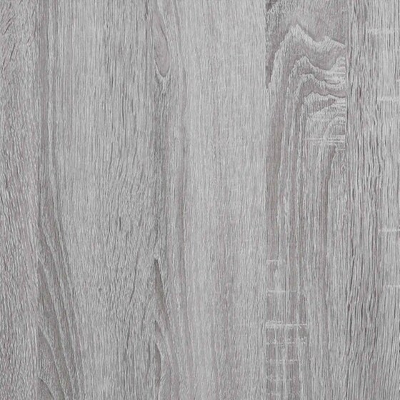 Γραφείο VidaXL από Επεξεργασμένο Ξύλο 141x141x75 cm - Γκρι Sonoma image 10