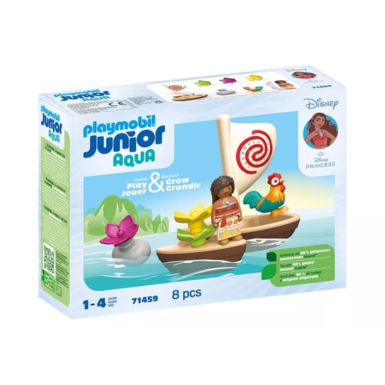 PLAYMOBIL® Junior & Disney: Το πλοίο της Μοάνα (71459) image 0