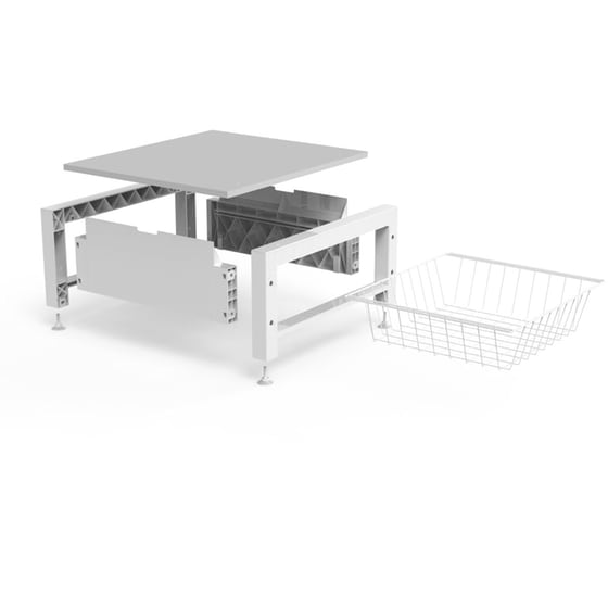 MELICONI 070-0593 Βάση Στήριξης Πλυντηρίου Ρούχων image 3