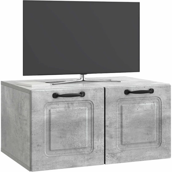 Επιτοίχιο Έπιπλο Τηλεόρασης VidaXL 59.5x41x30 cm - Γκρι Sonoma image 2