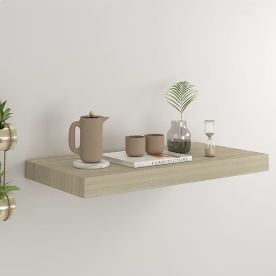 Ράφι Τοίχου VidaXL από MDF 50x23x3.8 cm - Δρυς image 1