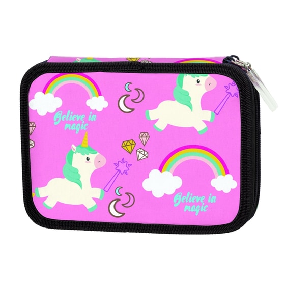 Κασετίνα Διπλή Coolbee Unicorn image 0