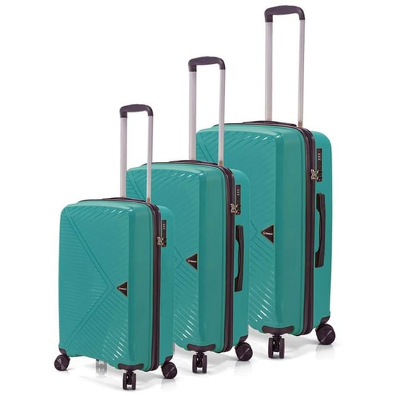 Σετ Βαλίτσες&nbsp;Benzi&nbsp;Πετρόλ image 0