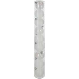 Σετ Χριστουγεννιάτικα Spitishop Στολίδια A-s White 144820bl Πλαστικό 9 Τμχ - Μπάλα