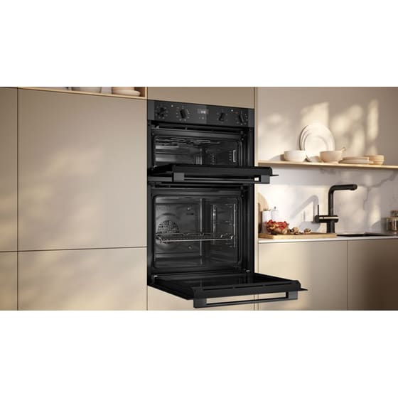 NEFF U1ACE2AG3B 71 Lt / 34 Lt Graphite Grey Εντοιχιζόμενος Φούρνος Άνω Πάγκου image 2