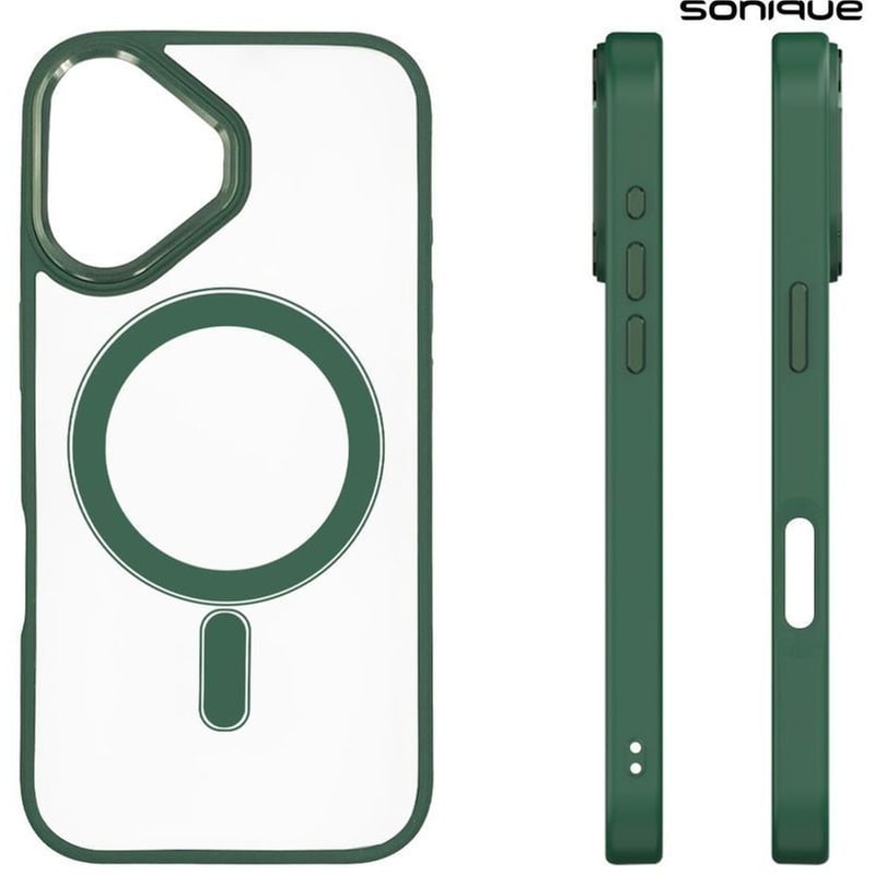 Θήκη Apple iPhone 16 - Sonique Magnetic MagMetal - Green
