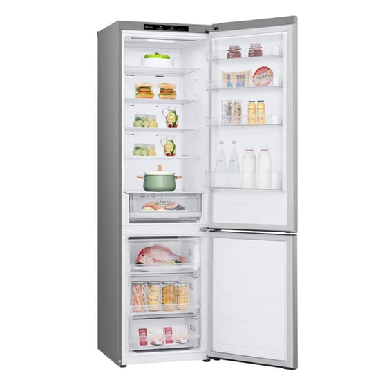 LG GBV22L0EPY Total No Frost 387 Lt Ασημί Ψυγειοκαταψύκτης image 10