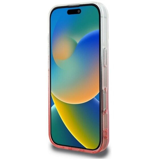 Θήκη Apple Iphone 16 Pro - Guess Glitter Gradient with Magsafe - Ροζ image 3