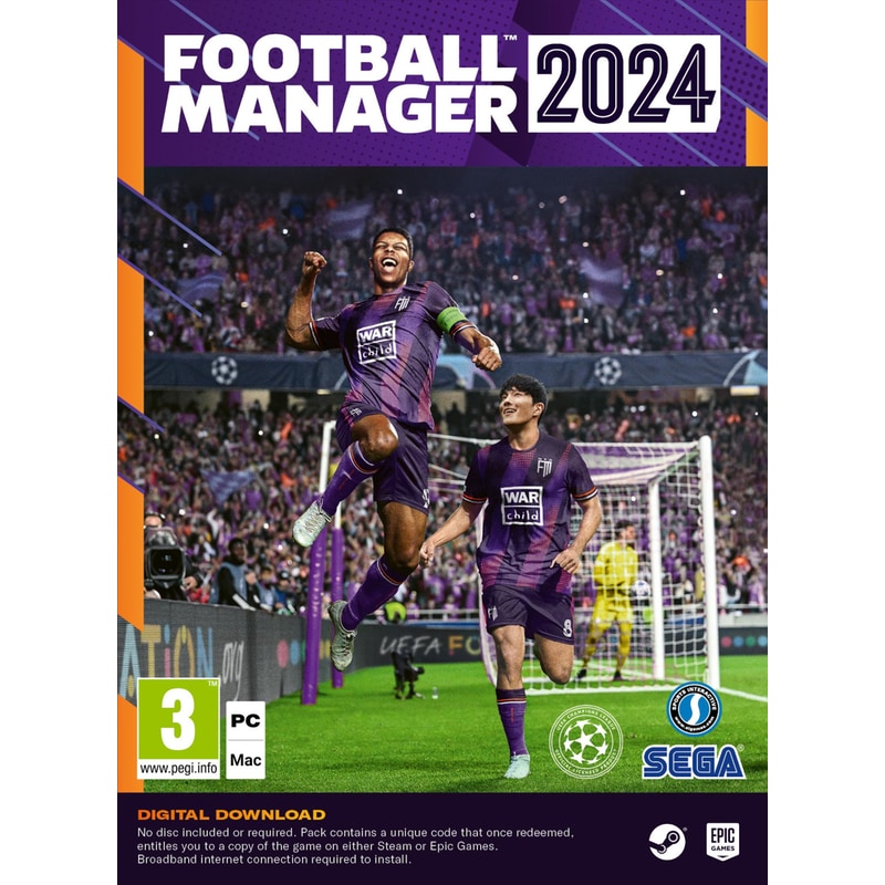 Football Manager 2024 (Code in a Box) - PC