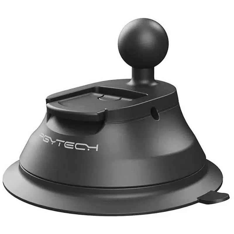 PGYTECH Βάση Στήριξης Pgytech Βεντούζας για Action Cameras P-gm-132b - Μαύρο