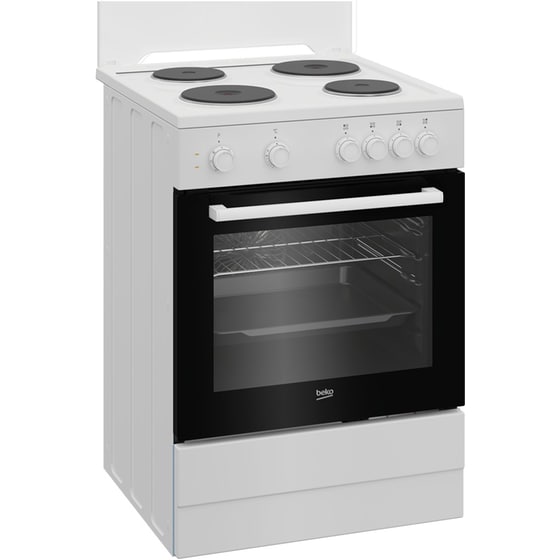 BEKO FBE66000WD 66 Lt Λευκό Ηλεκτρική Κουζίνα Εμαγιέ image 1