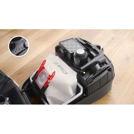 BOSCH BGB41HYG1 WH 600 W με Σακούλα 4 L Λευκό Ηλεκτρική Σκούπα image 15