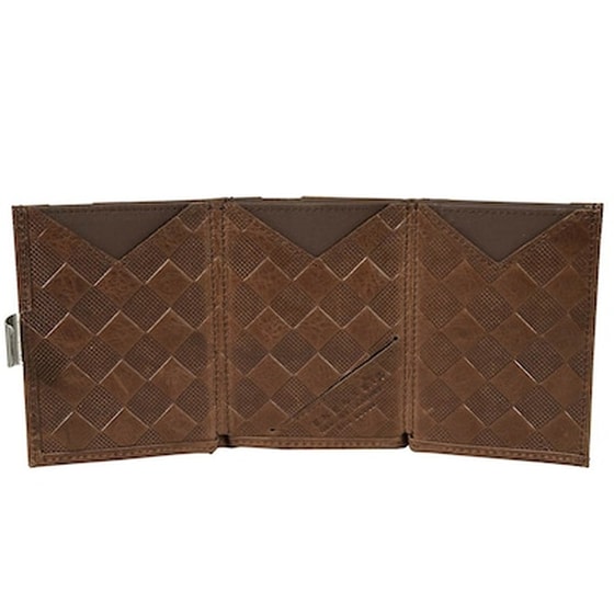 Πορτοφόλι Exentri Hazelnut Chess Exw024 image 2