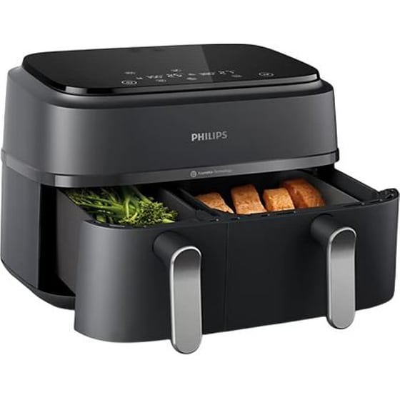 PHILIPS NA352/00 με Αποσπώμενο Κάδο 2750 W 9 L Μαύρο Φριτέζα Αέρος image 2