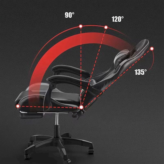 Καρέκλα Gaming/ Εργασίας Aria Trade RC-K-1970 - Μαύρη/ Γκρι image 5