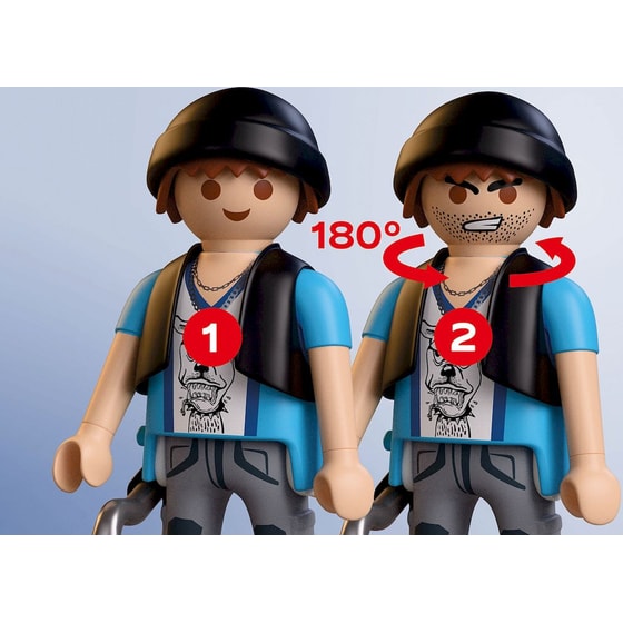 PLAYMOBIL® City Action Αστυνομική Καταδίωξη με Μοτοσικλέτα (72079) image 3