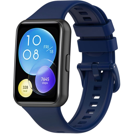 Λουράκι Sonique Soft Band για Huawei Watch Fit 2 Active - Σκούρο Μπλε image 1