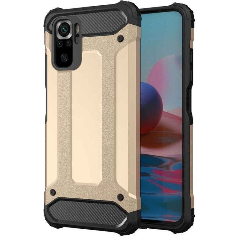 Θήκη Xiaomi Redmi Note 10s - Sonique Heavy Armor - Χρυσό