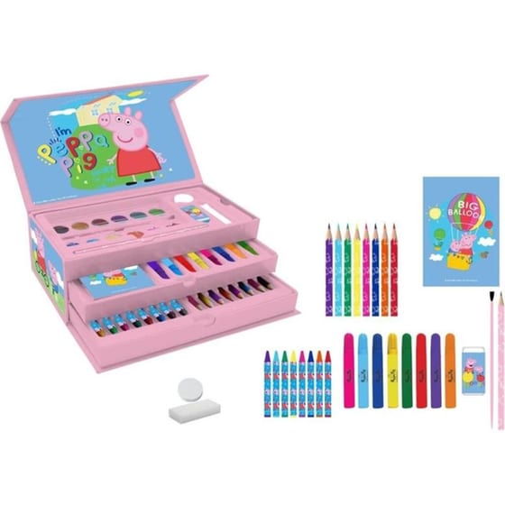 Βαλιτσάκι Ζωγραφικής Διακάκης Peppa Pig image 2